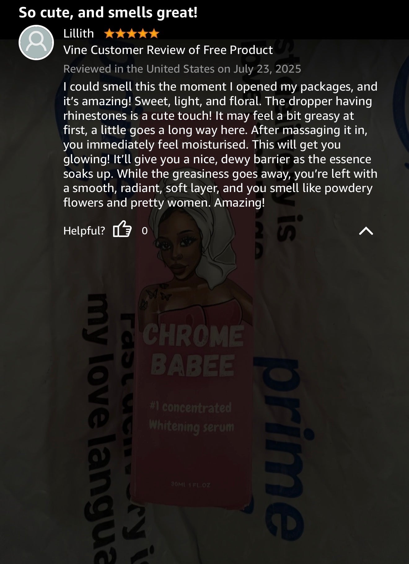 CHROMEBABEE BADDIE SERUM 💅🏼