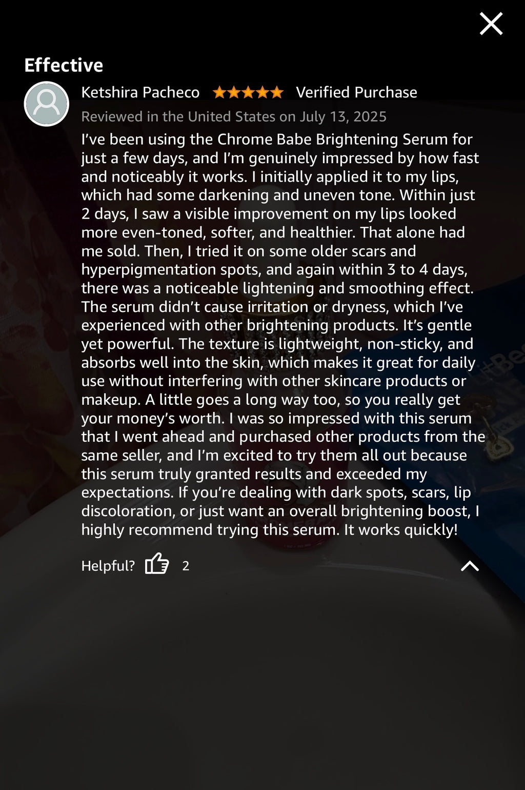 CHROMEBABEE BADDIE SERUM 💅🏼