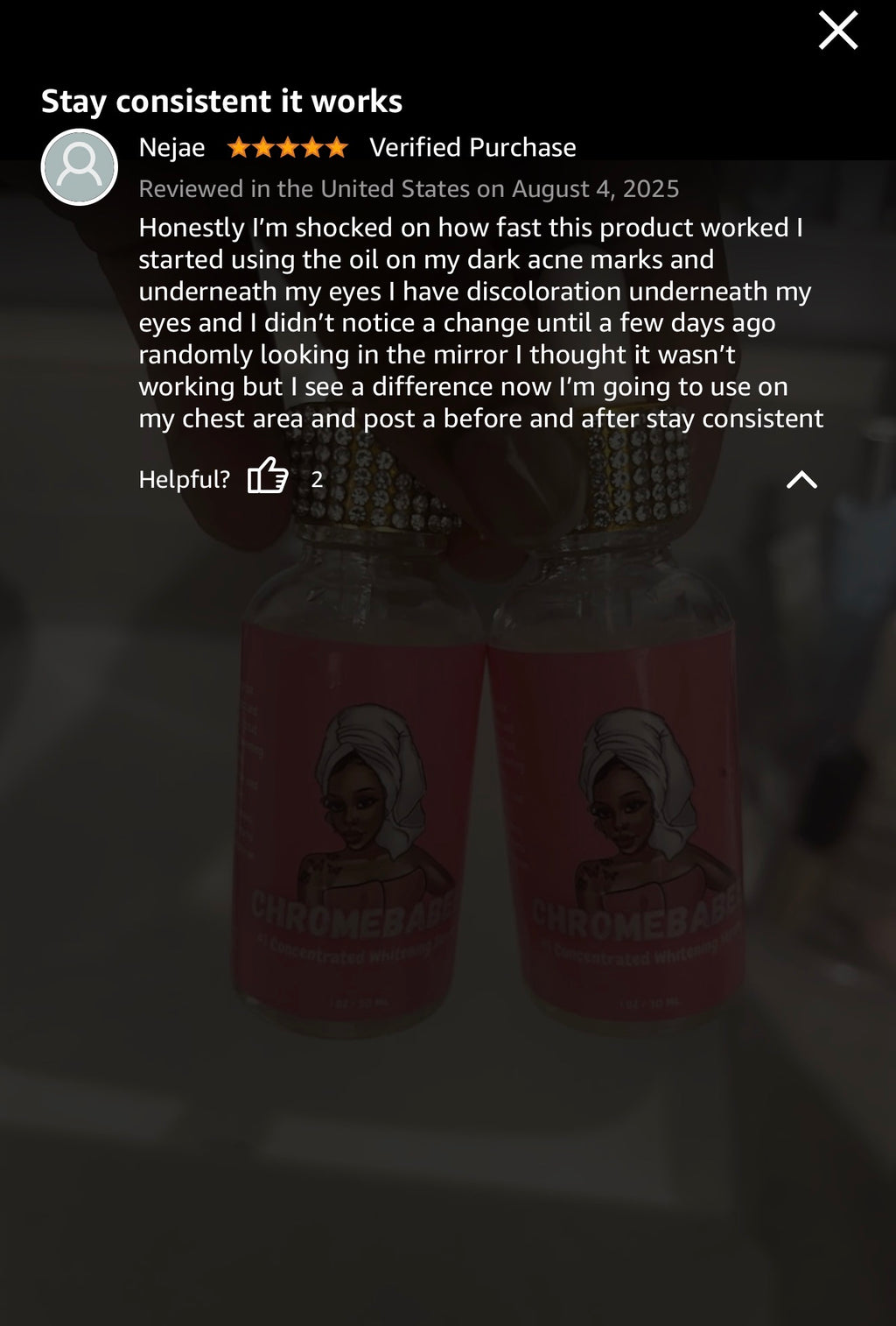 CHROMEBABEE BADDIE SERUM 💅🏼