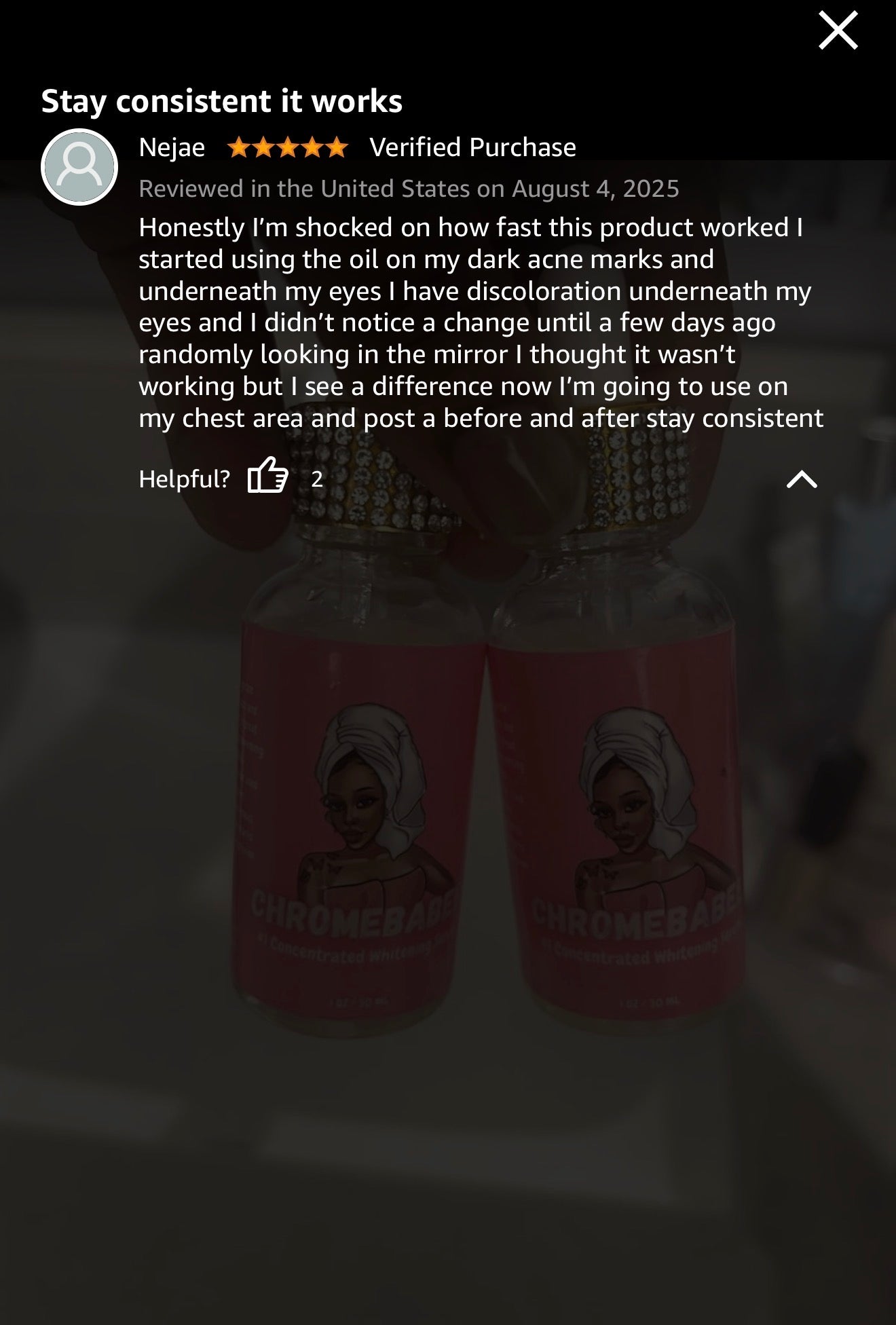 CHROMEBABEE BADDIE SERUM 💅🏼