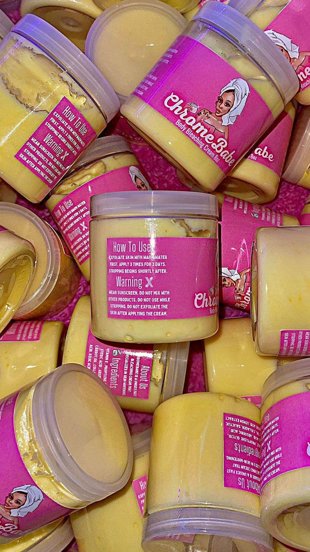 (PRE ORDER!). Strong Body Cream (8oz)